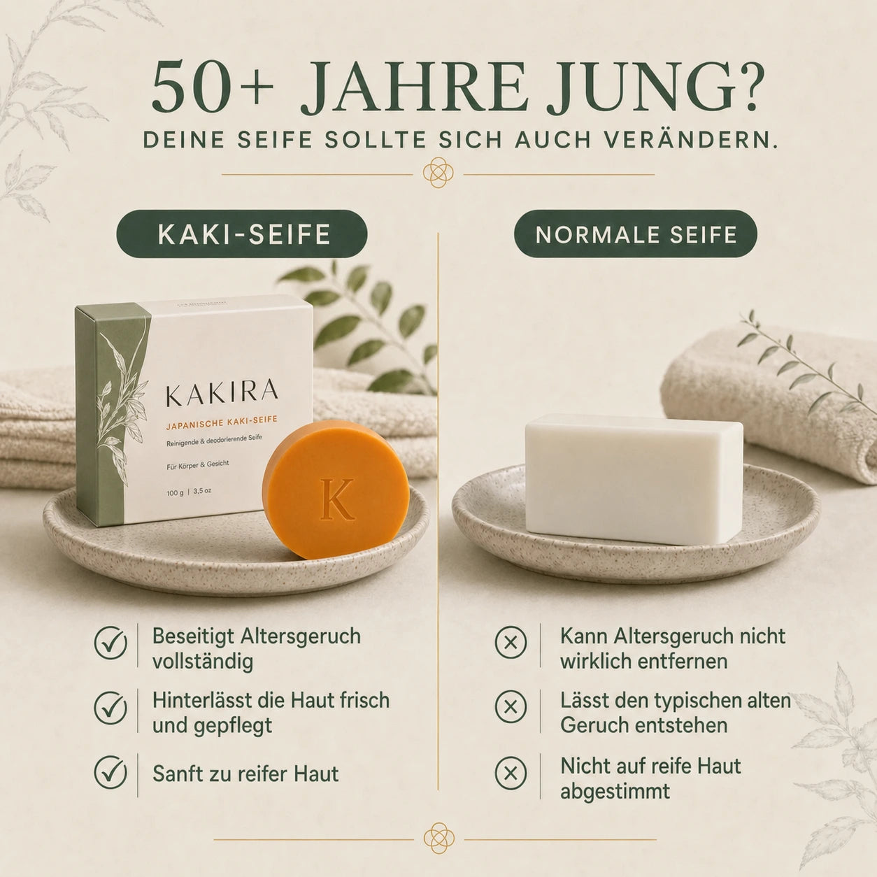 Original Kaki-Seife