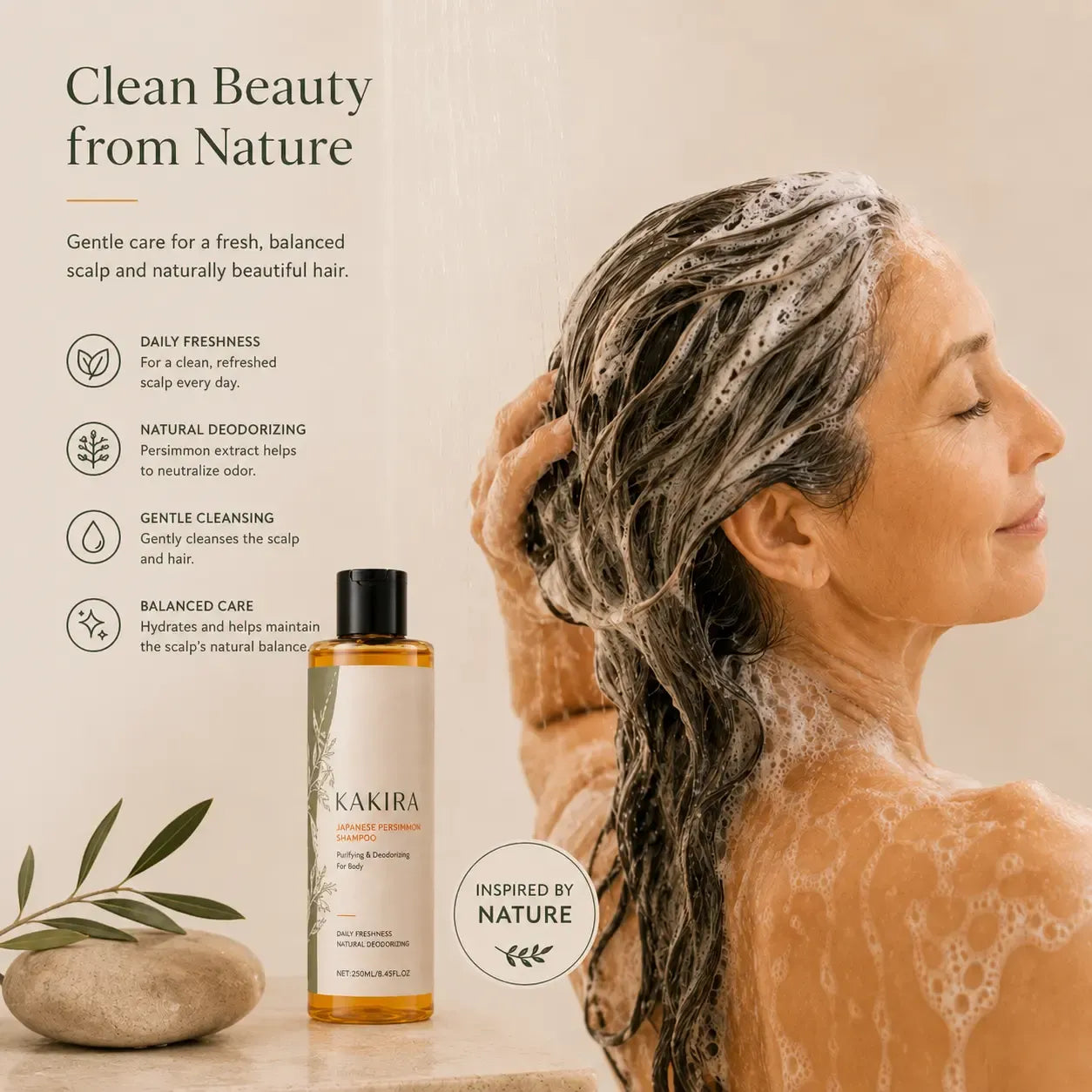 Kaki-Shampoo